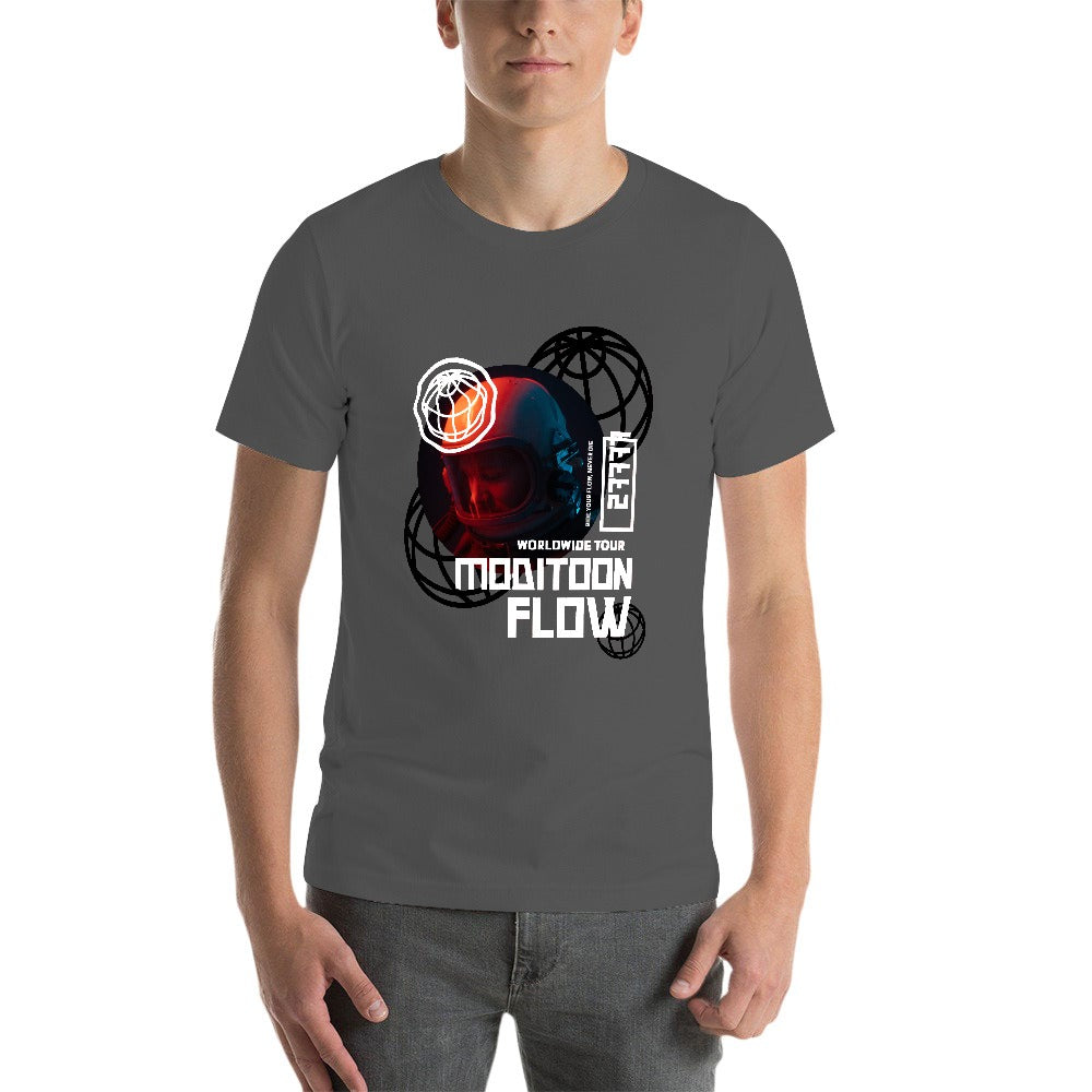ModiToon FLOW Men's Short Sleeve T-shirt | 모디툰 플로우 남성 티셔츠