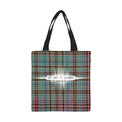 ModiToon Staytuned Check Ecobag [S] 모디툰 스테이튠드 체크 에코백