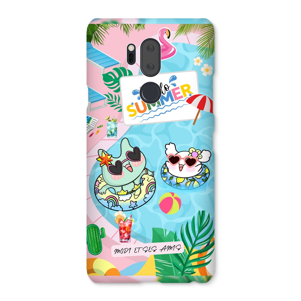 Pink Love Summer Modi et Ses Amis Snap Phone Case