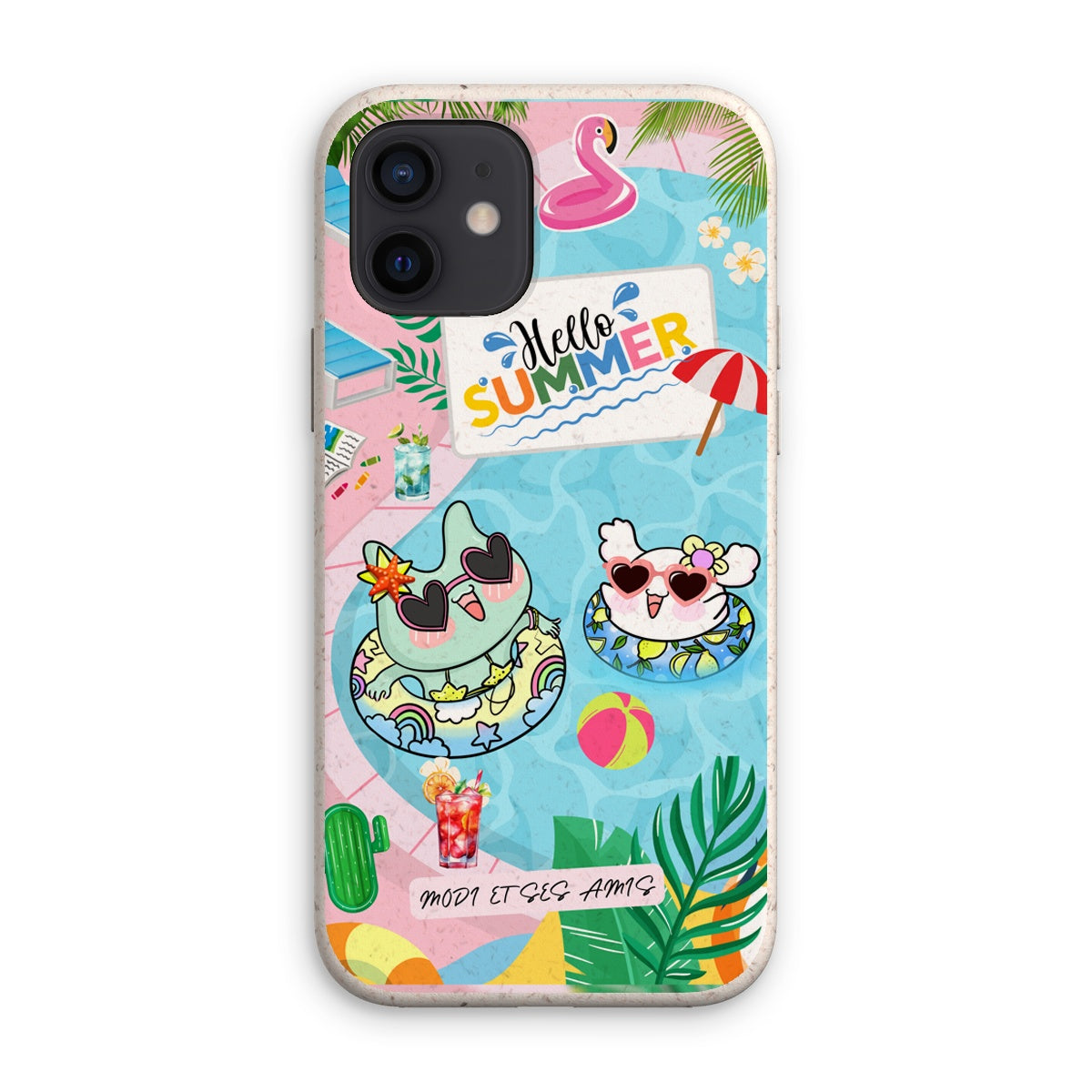 Pink Love Summer Modi et Ses Amis Eco Phone Case