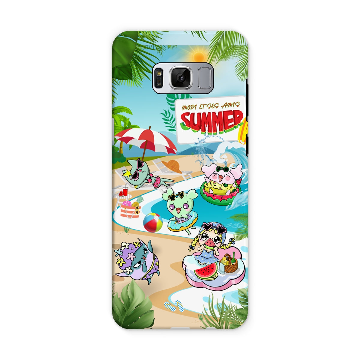 Watermelon vacance Modi et Ses Amis Tough Phone Case