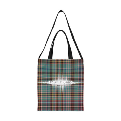 ModiToon Staytuned Check Ecobag Two way  모디툰 스테이튠드 체크 투웨이 에코백
