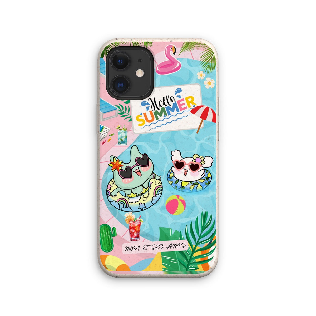 Pink Love Summer Modi et Ses Amis Eco Phone Case