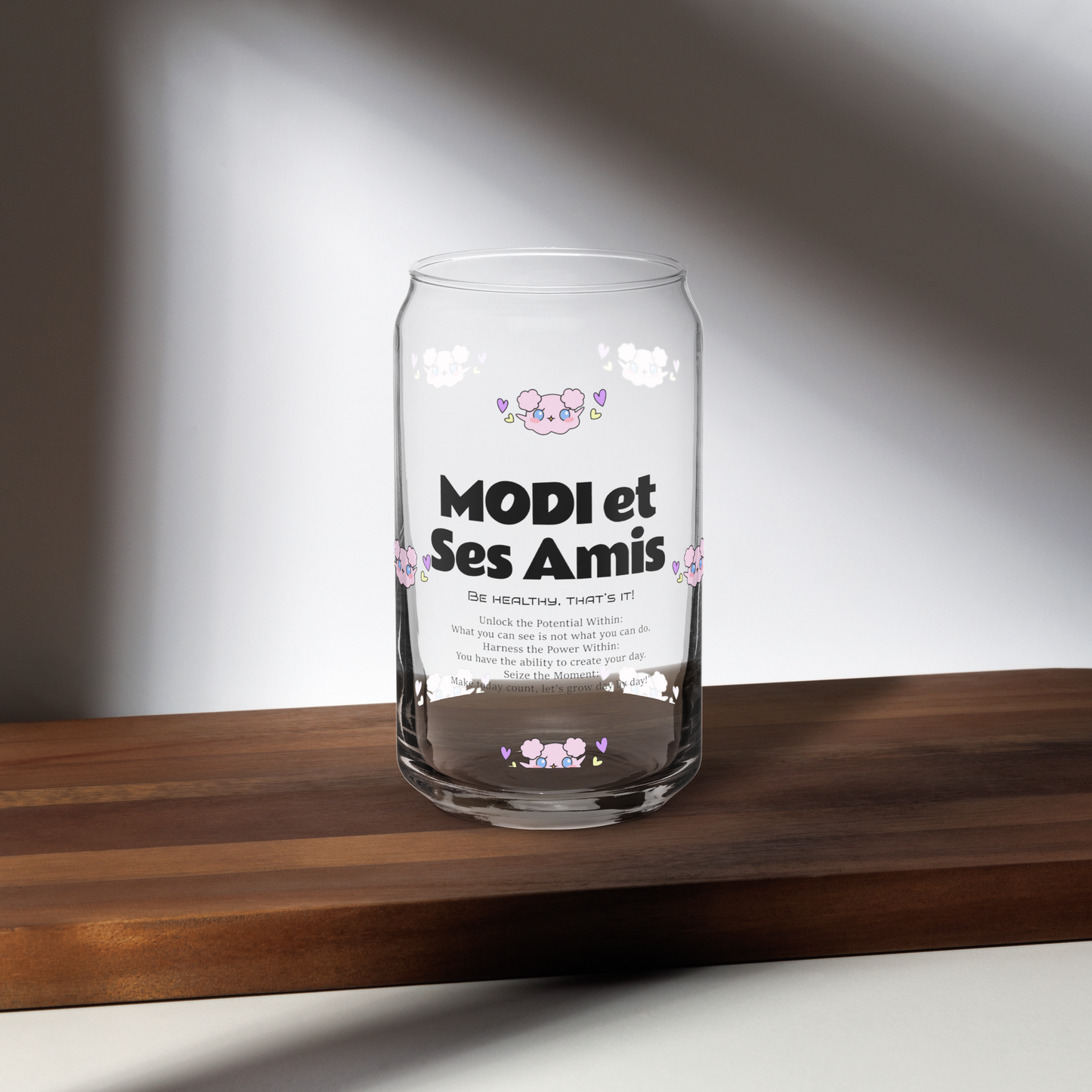 Modi et ses Amis Transparent Glasses