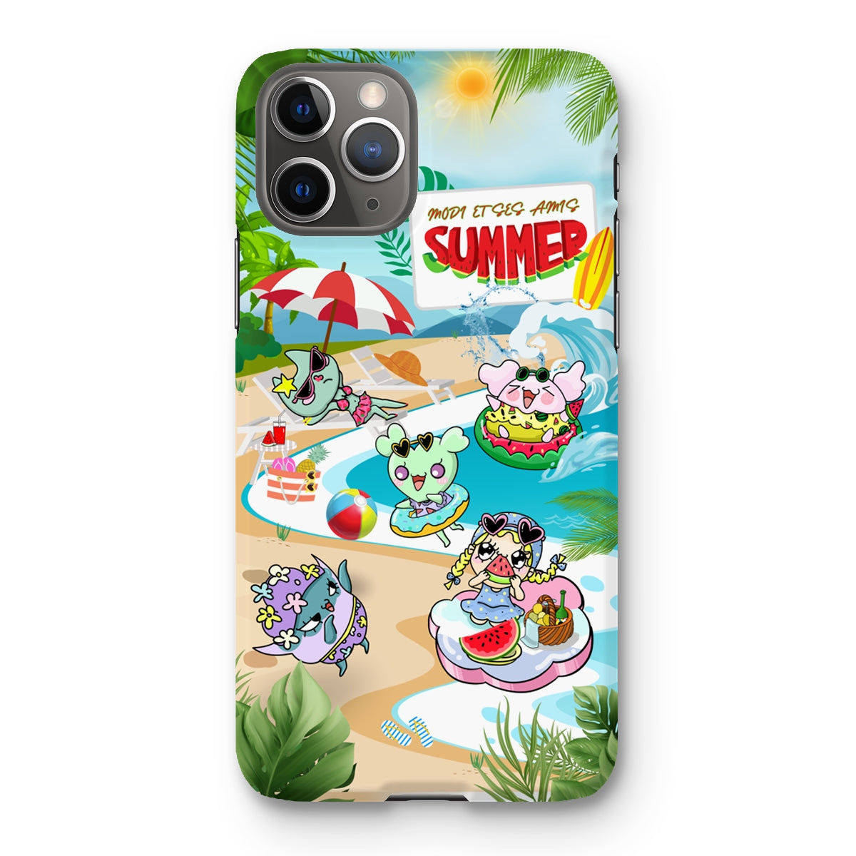 Watermelon vacance Modi et Ses Amis Snap Phone Case