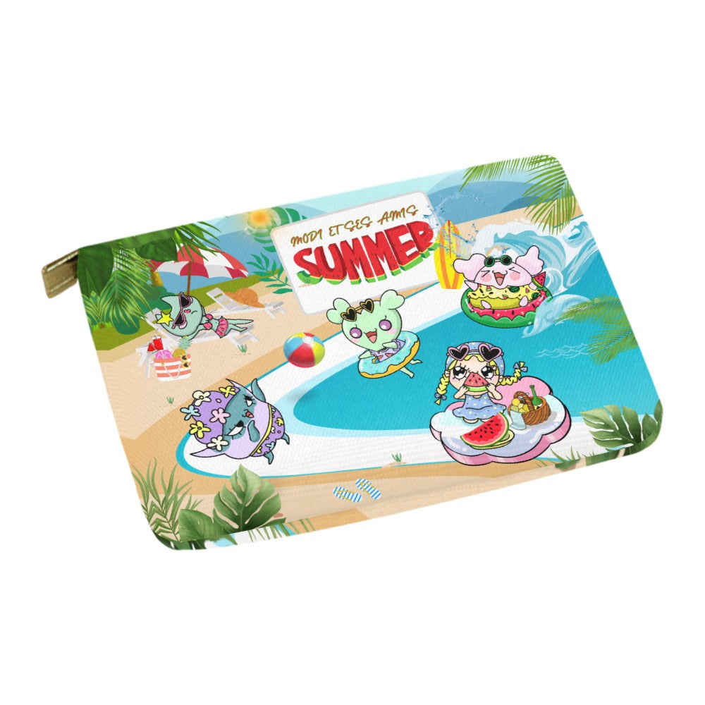 Modi Et Ses Amis Water Park Summer Pouch L [Canvas]