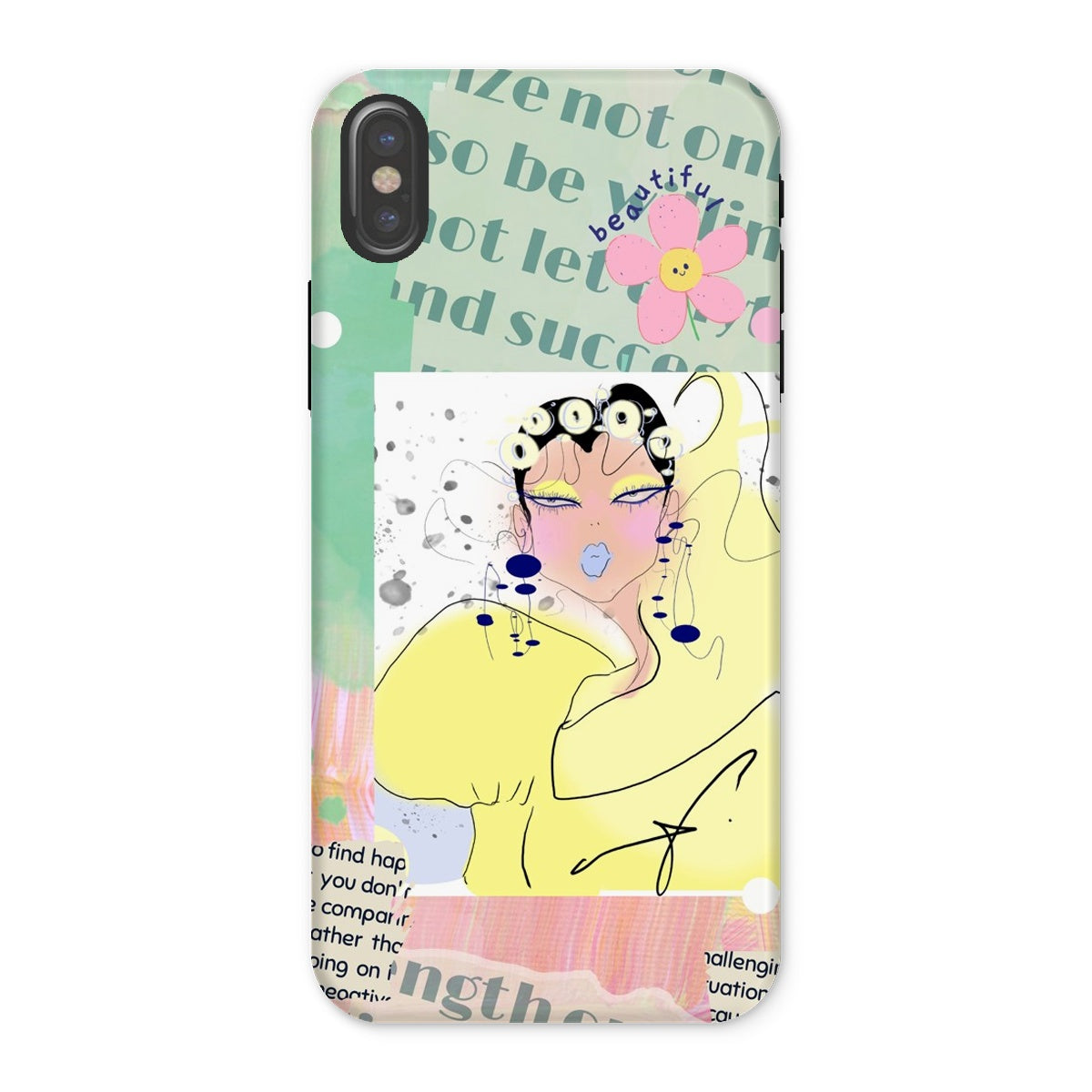 Bloom Your Day Tough Phone Case