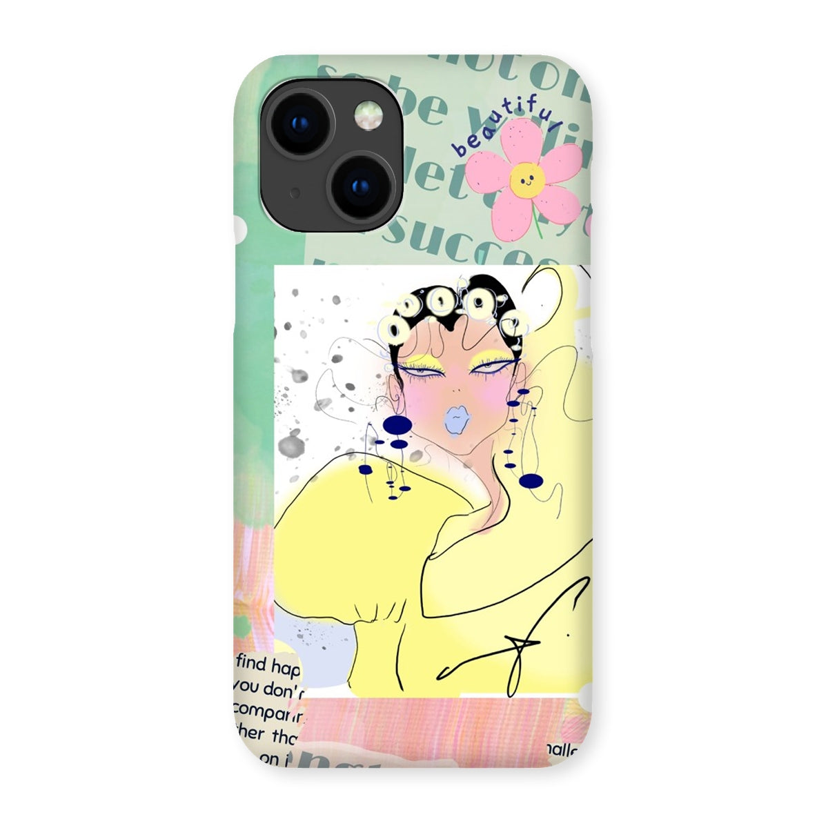 Bloom Your Day Snap Phone Case