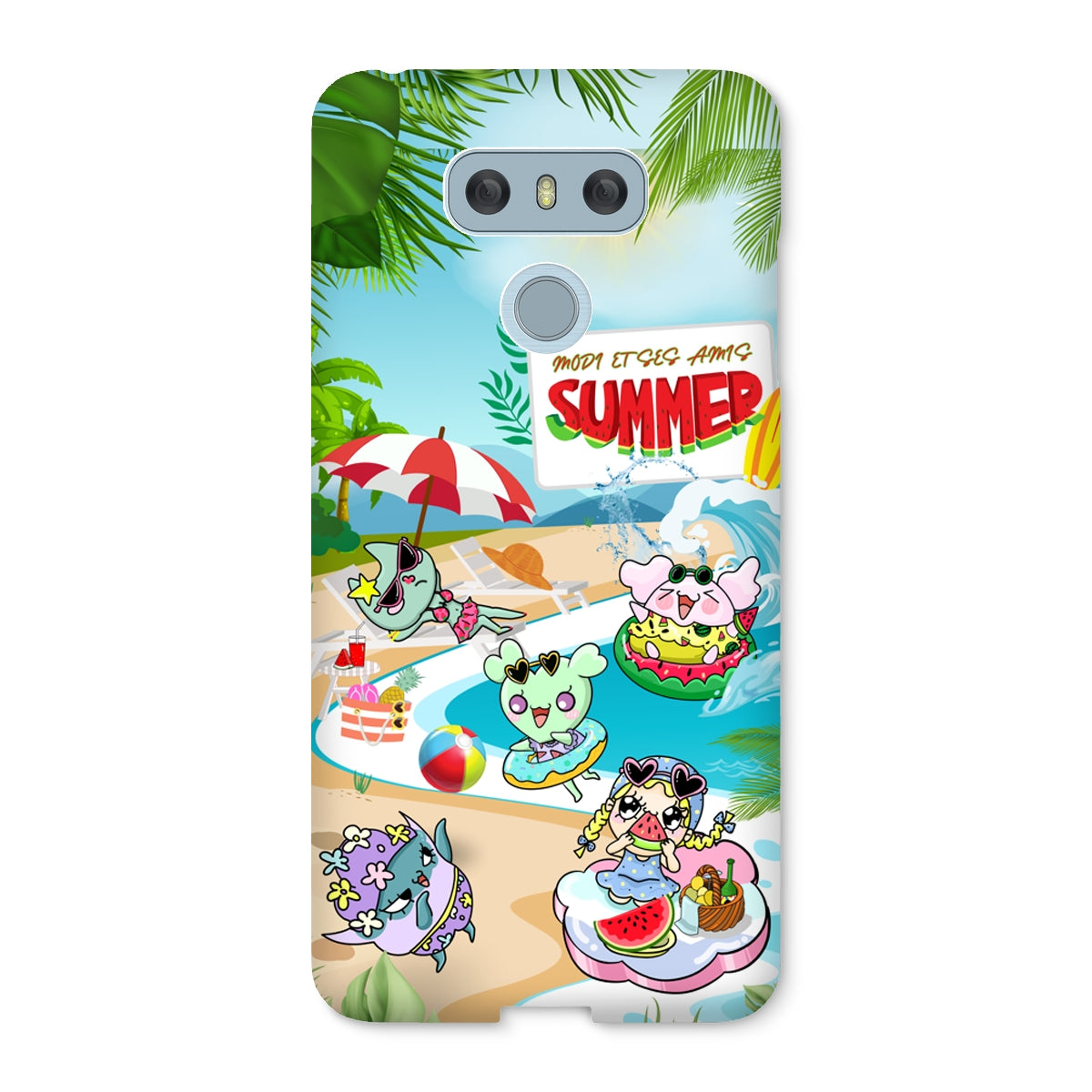 Watermelon vacance Modi et Ses Amis Snap Phone Case