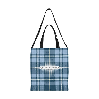 ModiToon Staytuned Check Ecobag Two way  모디툰 스테이튠드 체크 투웨이 에코백
