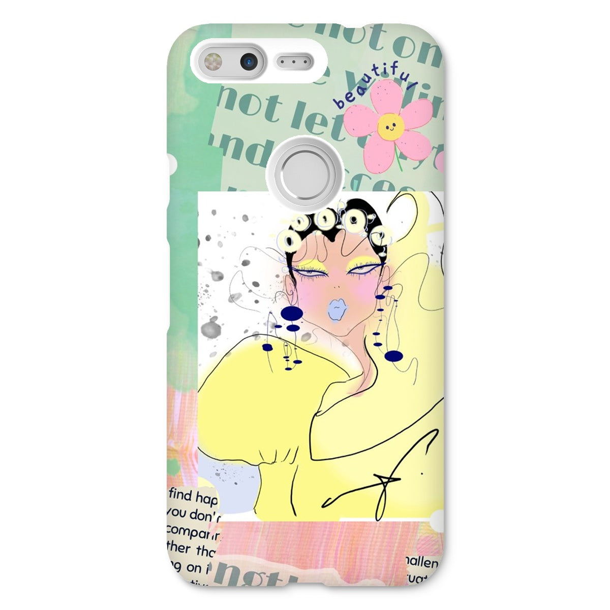 Bloom Your Day Snap Phone Case