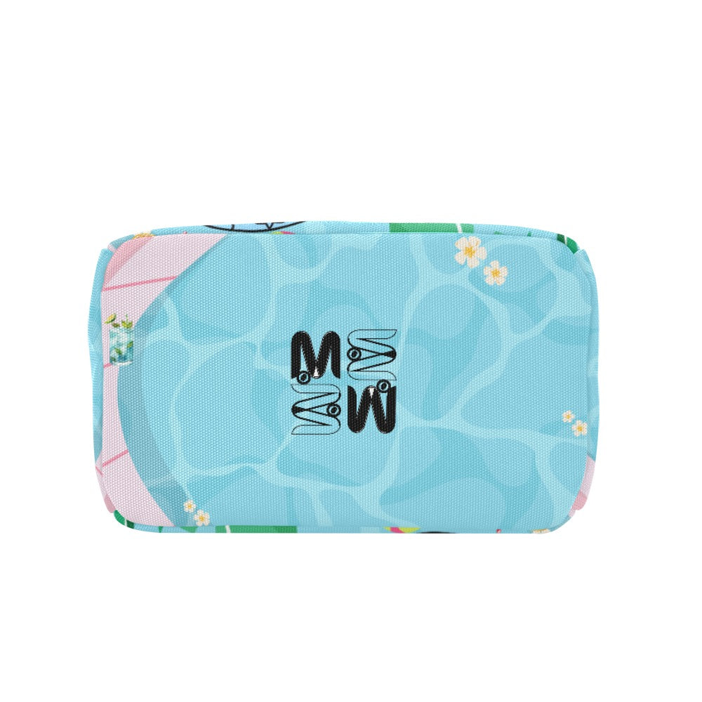 Modi Et Ses Amis Water Park Summer Insulated Lunch Bag | 모디와 친구들 워터파크 런치 피크닉 보냉백