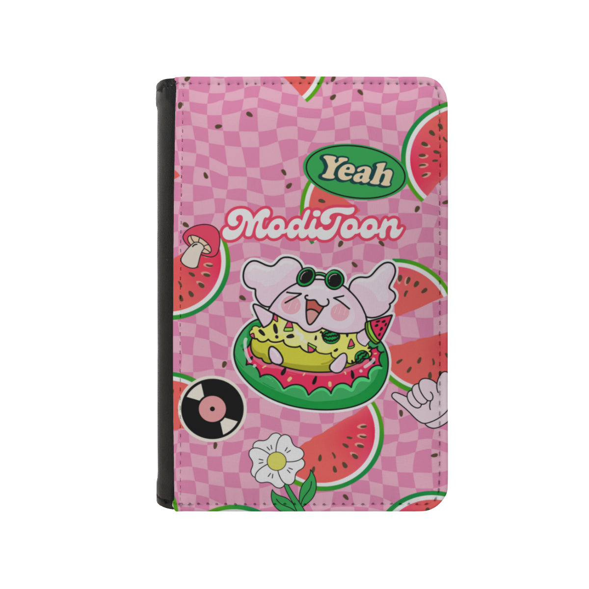 ModiToon Pink Love passport cover