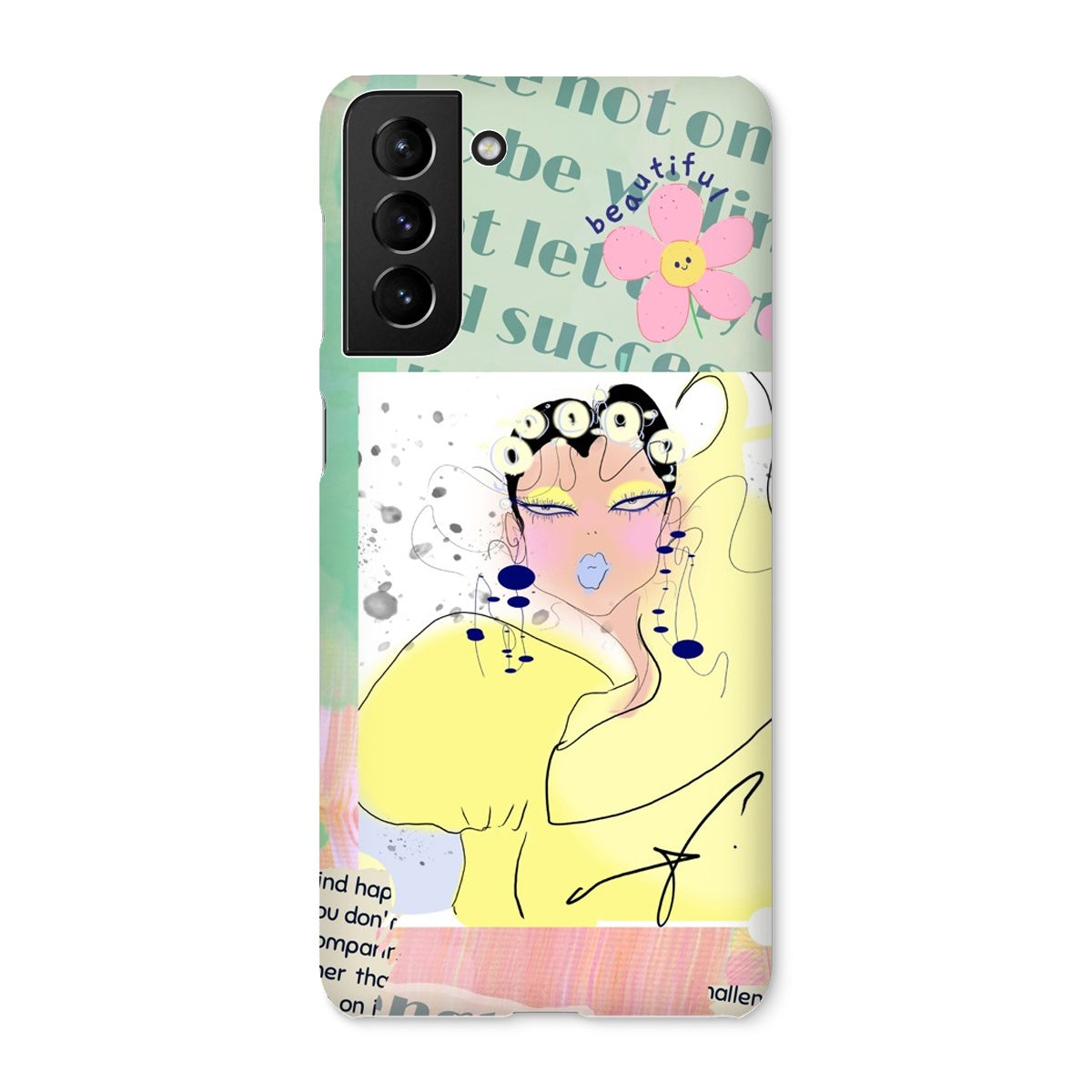 Bloom Your Day Snap Phone Case