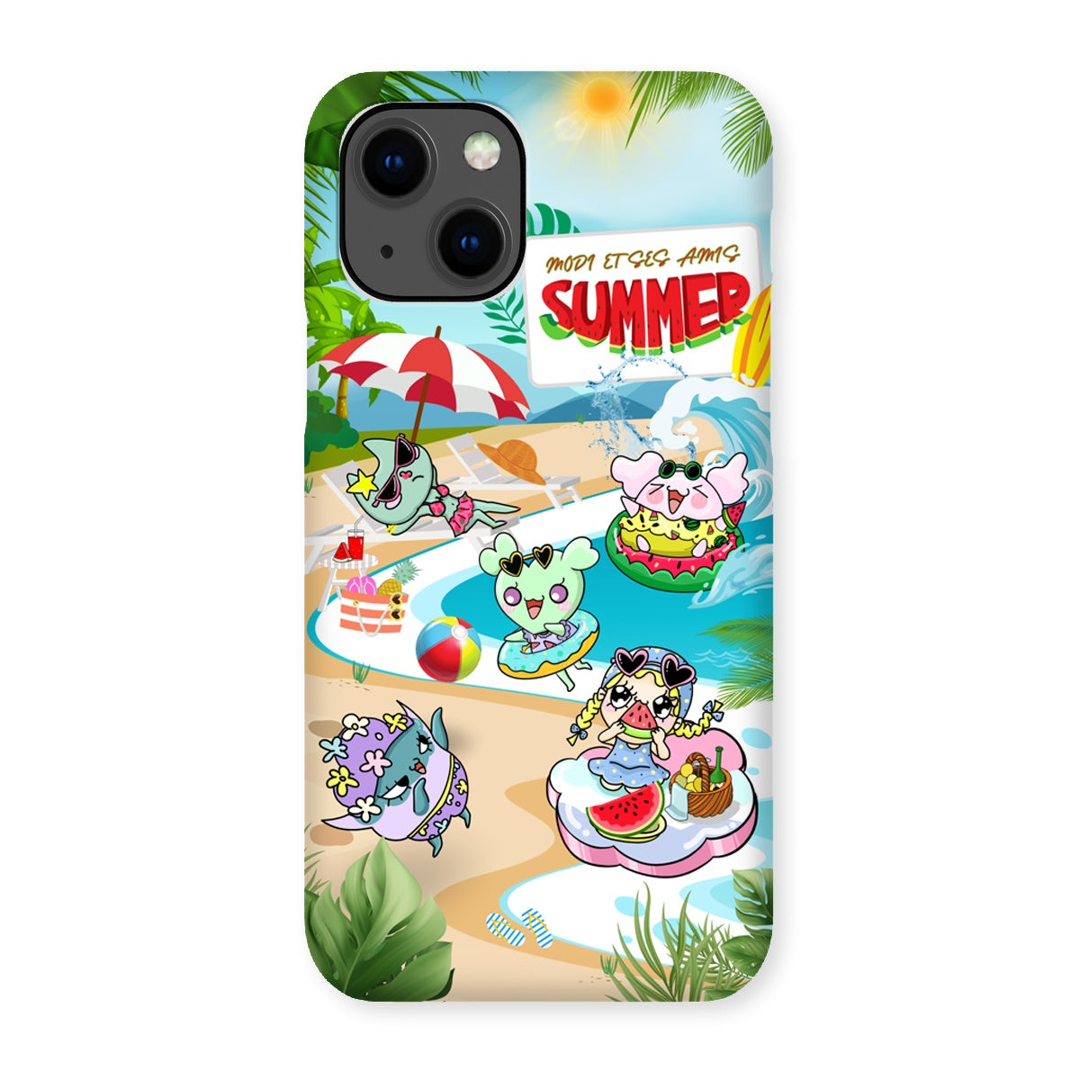 Watermelon vacance Modi et Ses Amis Snap Phone Case