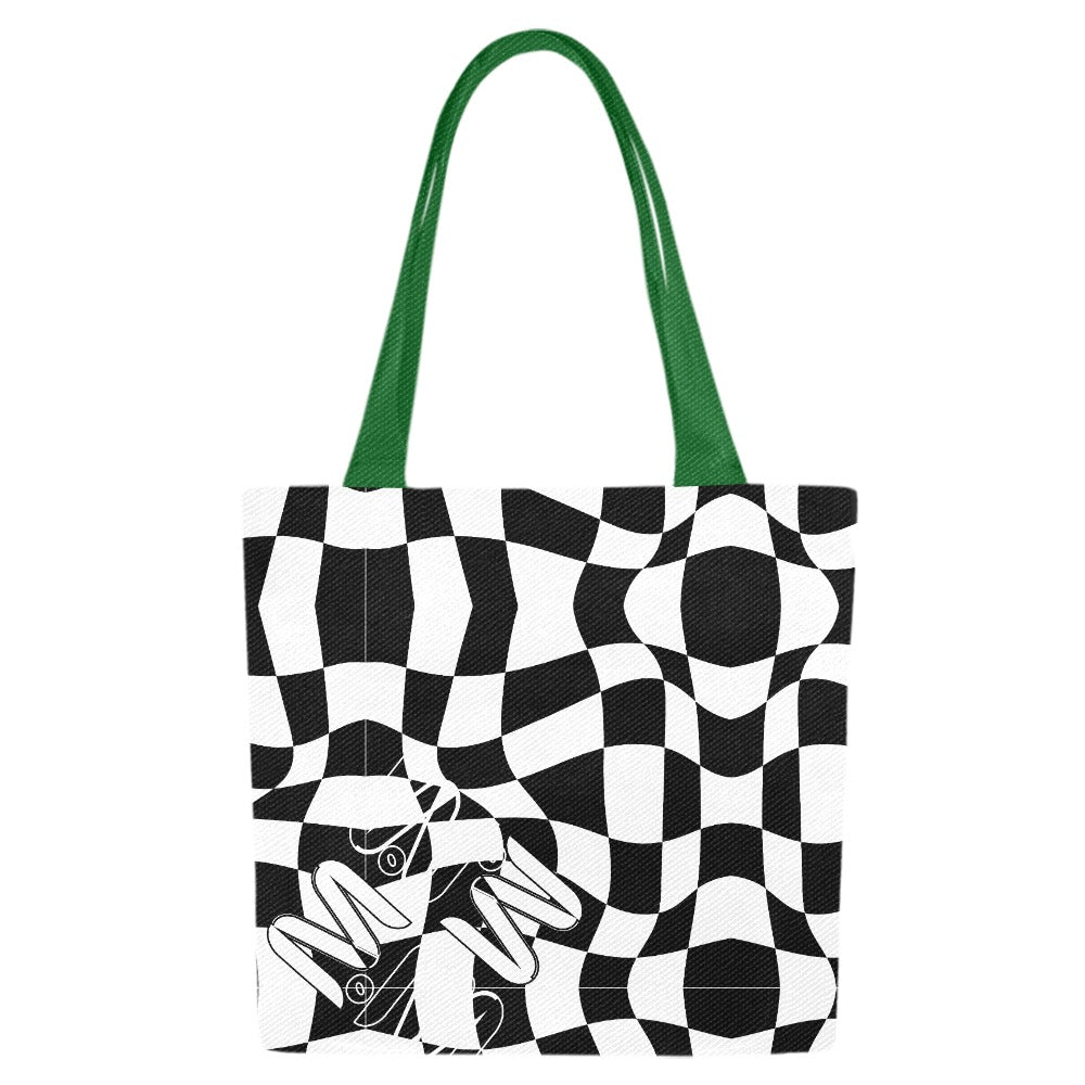 ModiToon Daily Canvas Tote Bag Set of 4