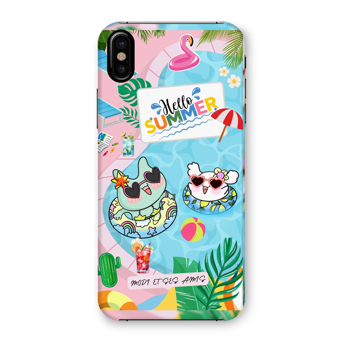 Pink Love Summer Modi et Ses Amis Snap Phone Case