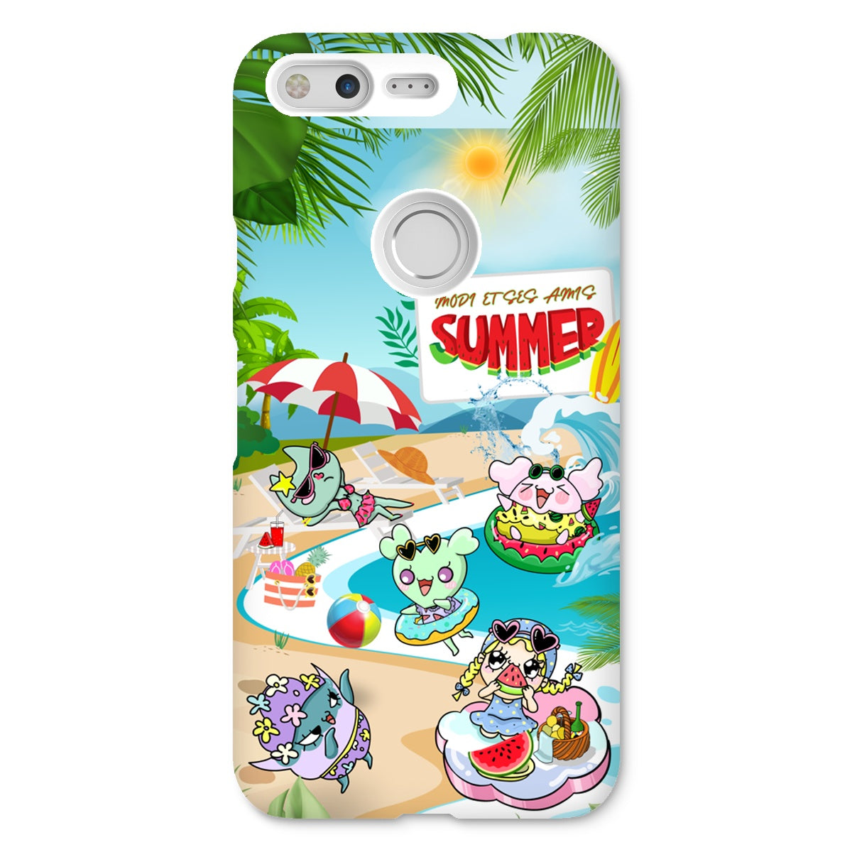 Watermelon vacance Modi et Ses Amis Snap Phone Case