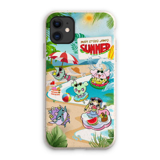 Watermelon vacance Modi et Ses Amis Eco Phone Case