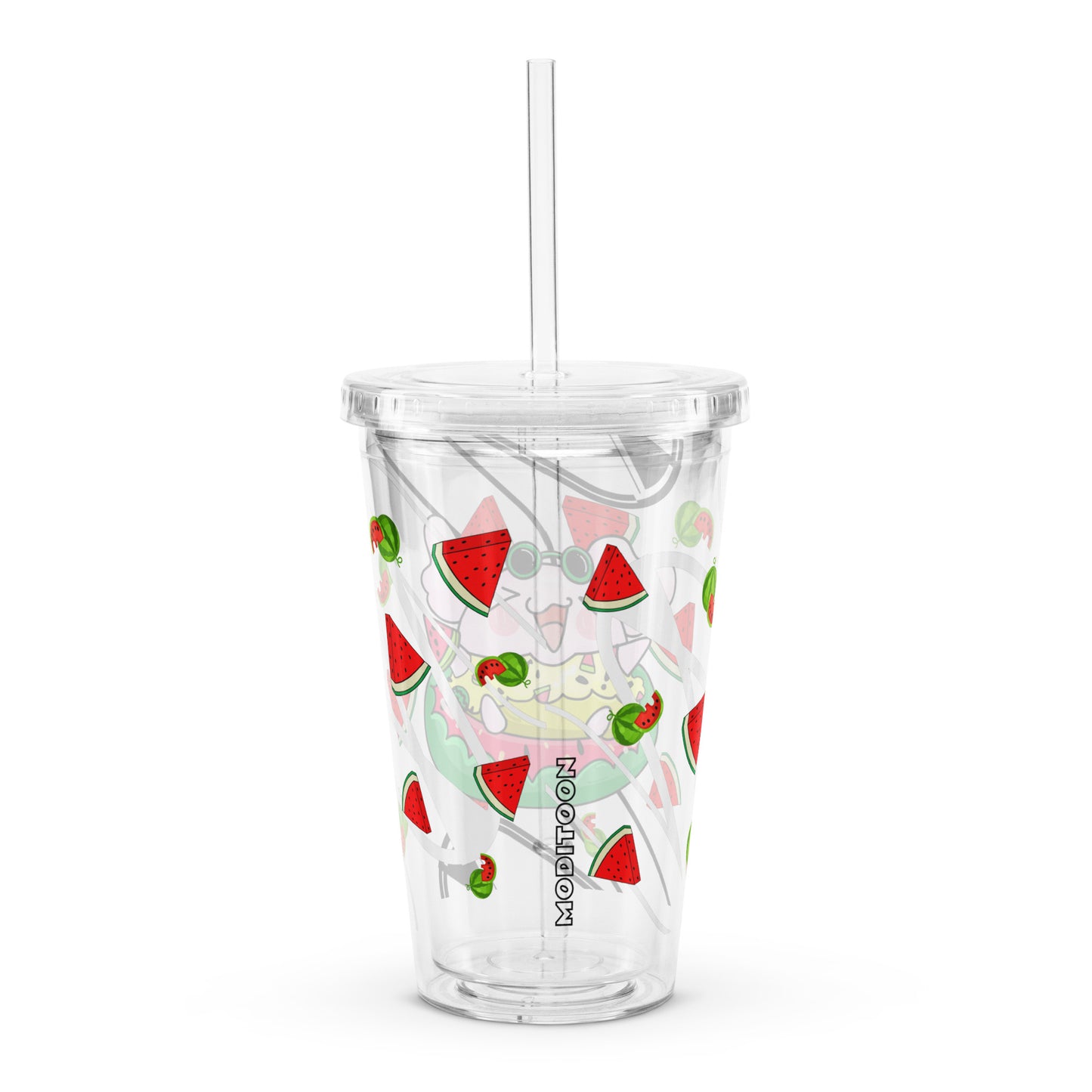 ModiToon WaterMelon Tumbler | 모디툰 깜찍 수박 모디 텀블러