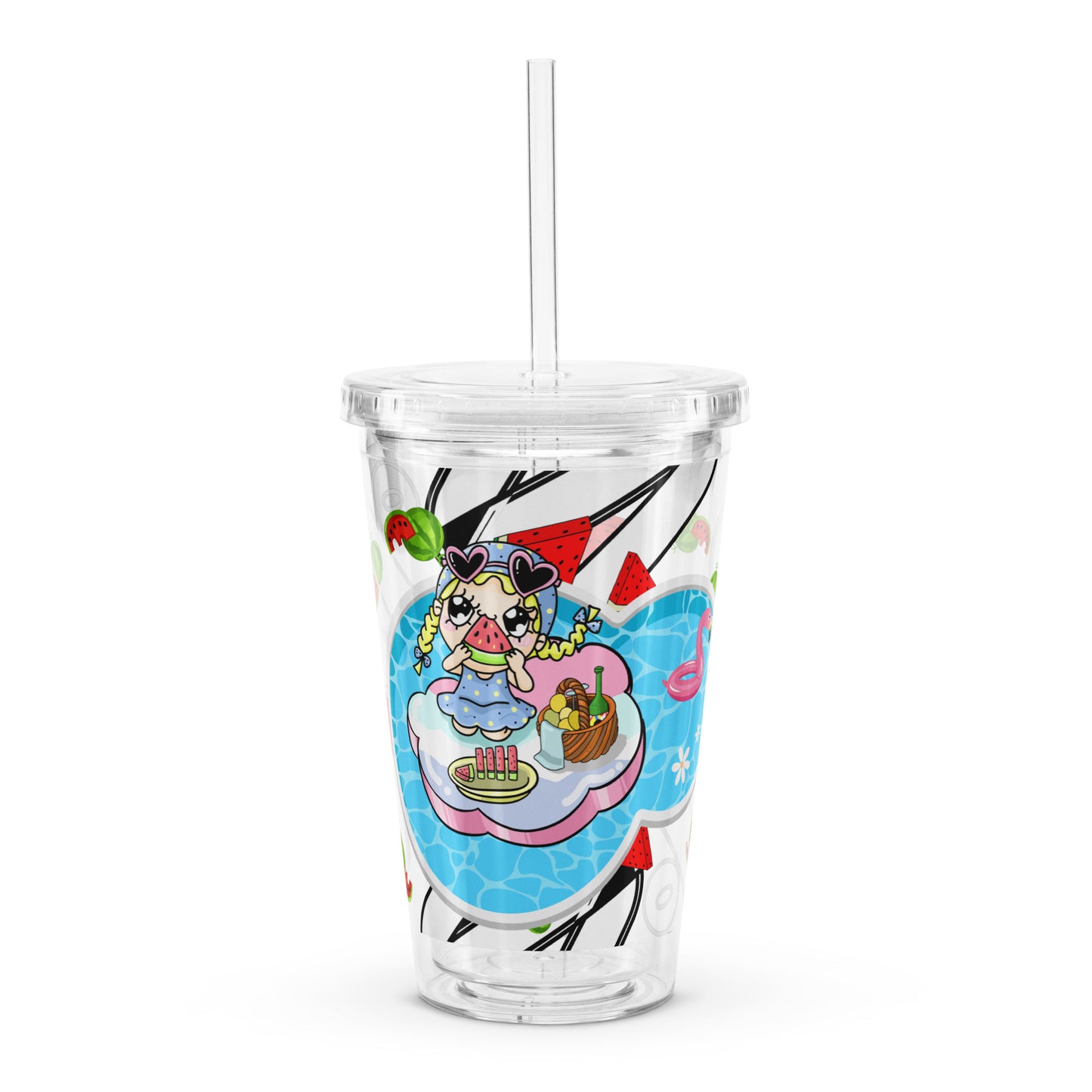 Modi et Ses Amis Waterpark Summer Narae Picnic Tumbler | 모디와 친구들 워터파크 써머 나래 피크닉 텀블러