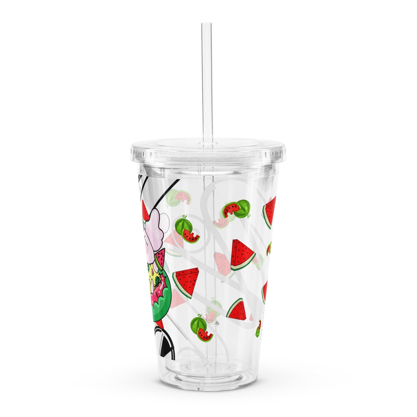 ModiToon WaterMelon Tumbler | 모디툰 깜찍 수박 모디 텀블러