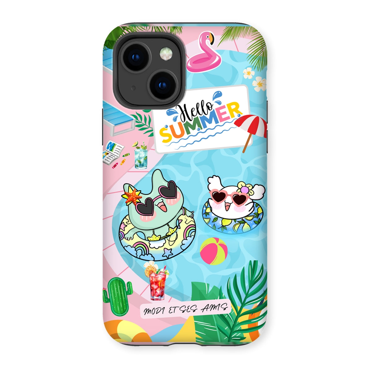 Pink Love Summer Modi et Ses Amis Tough Phone Case