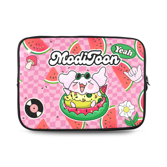 ModiToon Pink Love Sleeve for 14" Laptop | 모디툰 핑크럽 14인치 노트북 가방