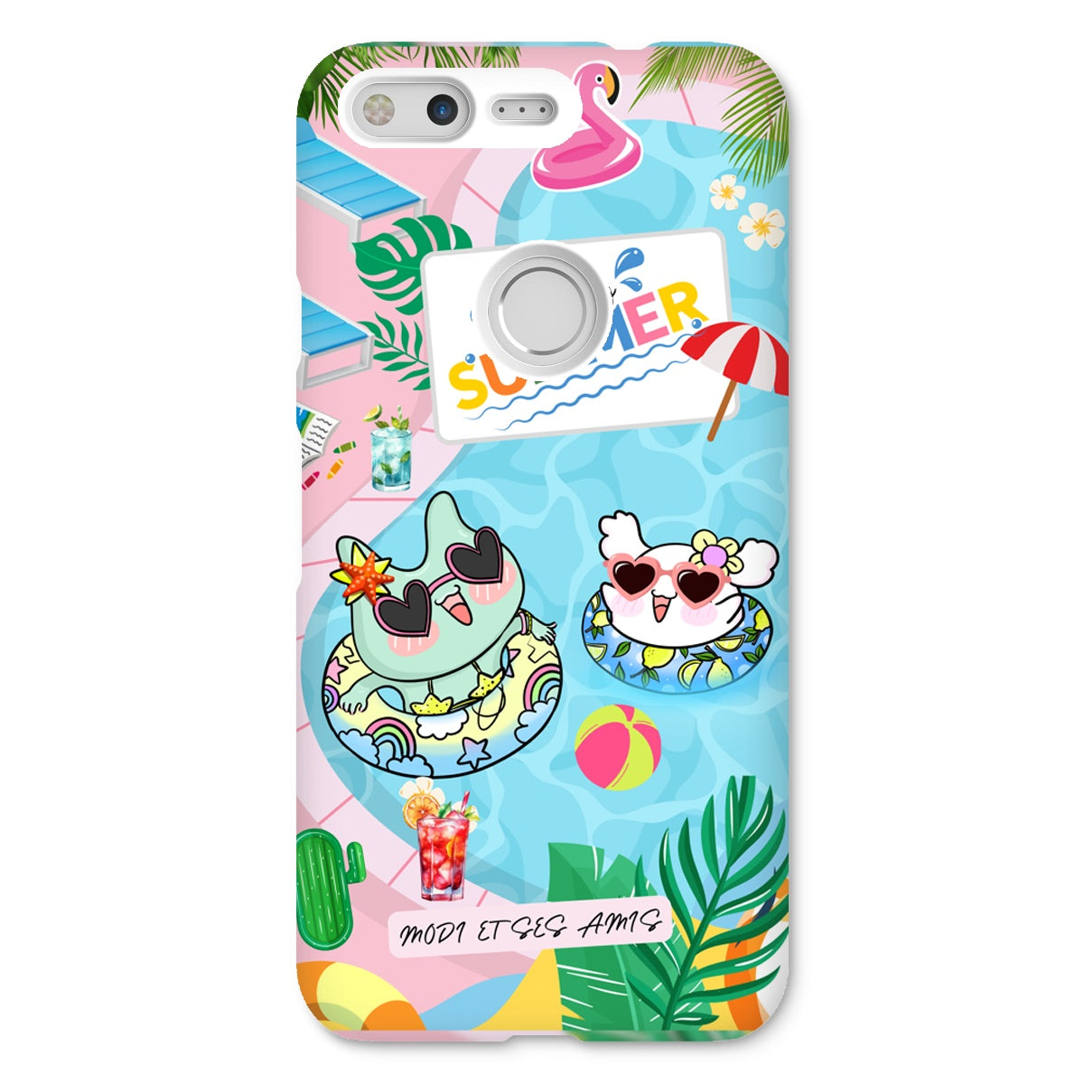 Pink Love Summer Modi et Ses Amis Snap Phone Case