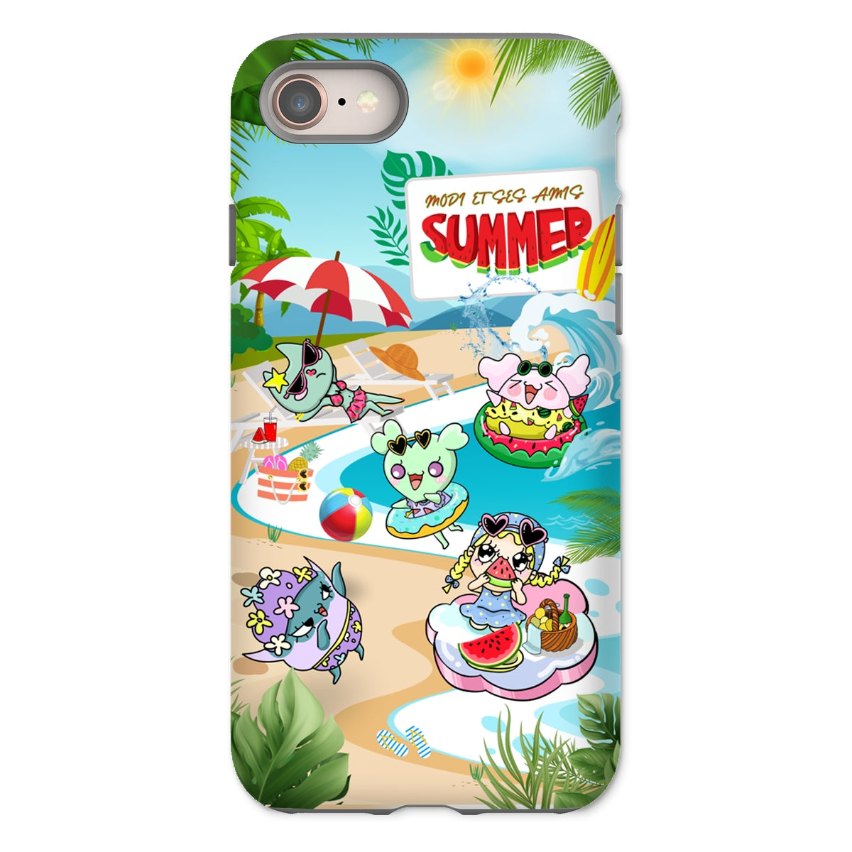 Watermelon vacance Modi et Ses Amis Tough Phone Case