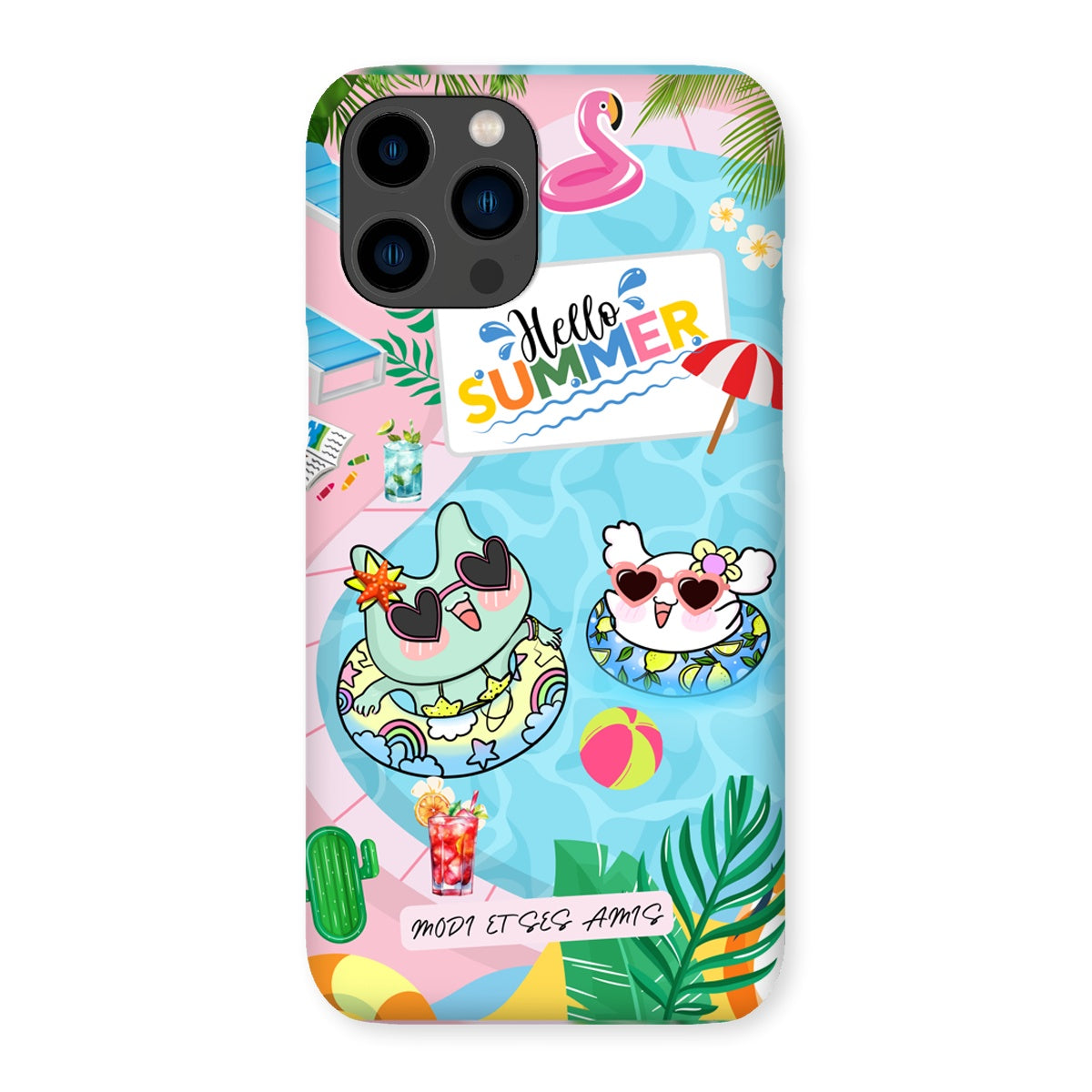 Pink Love Summer Modi et Ses Amis Snap Phone Case