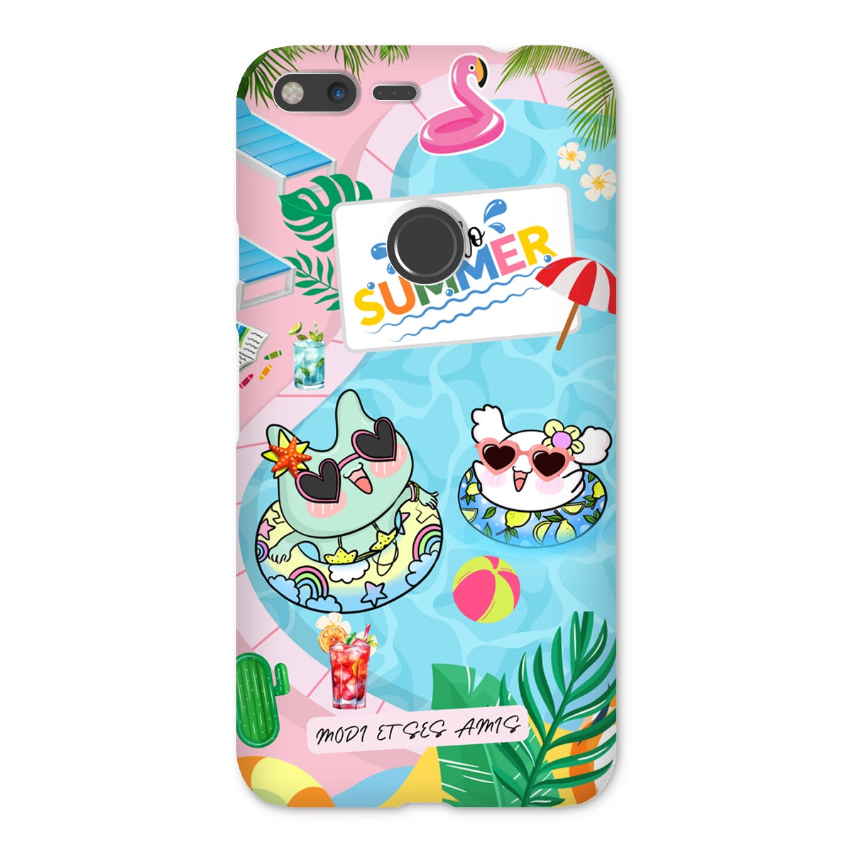 Pink Love Summer Modi et Ses Amis Snap Phone Case