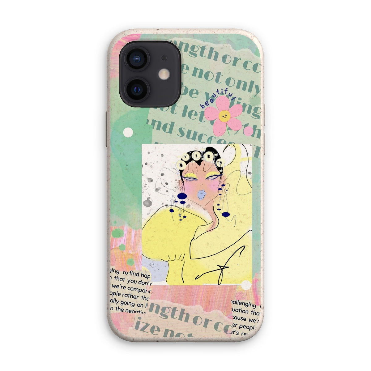 Bloom Your Day Eco Phone Case