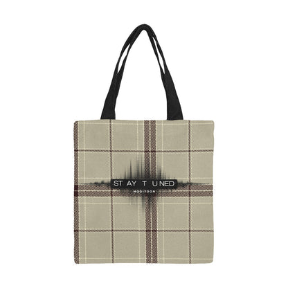 ModiToon Staytuned Check Ecobag [S] 모디툰 스테이튠드 체크 에코백