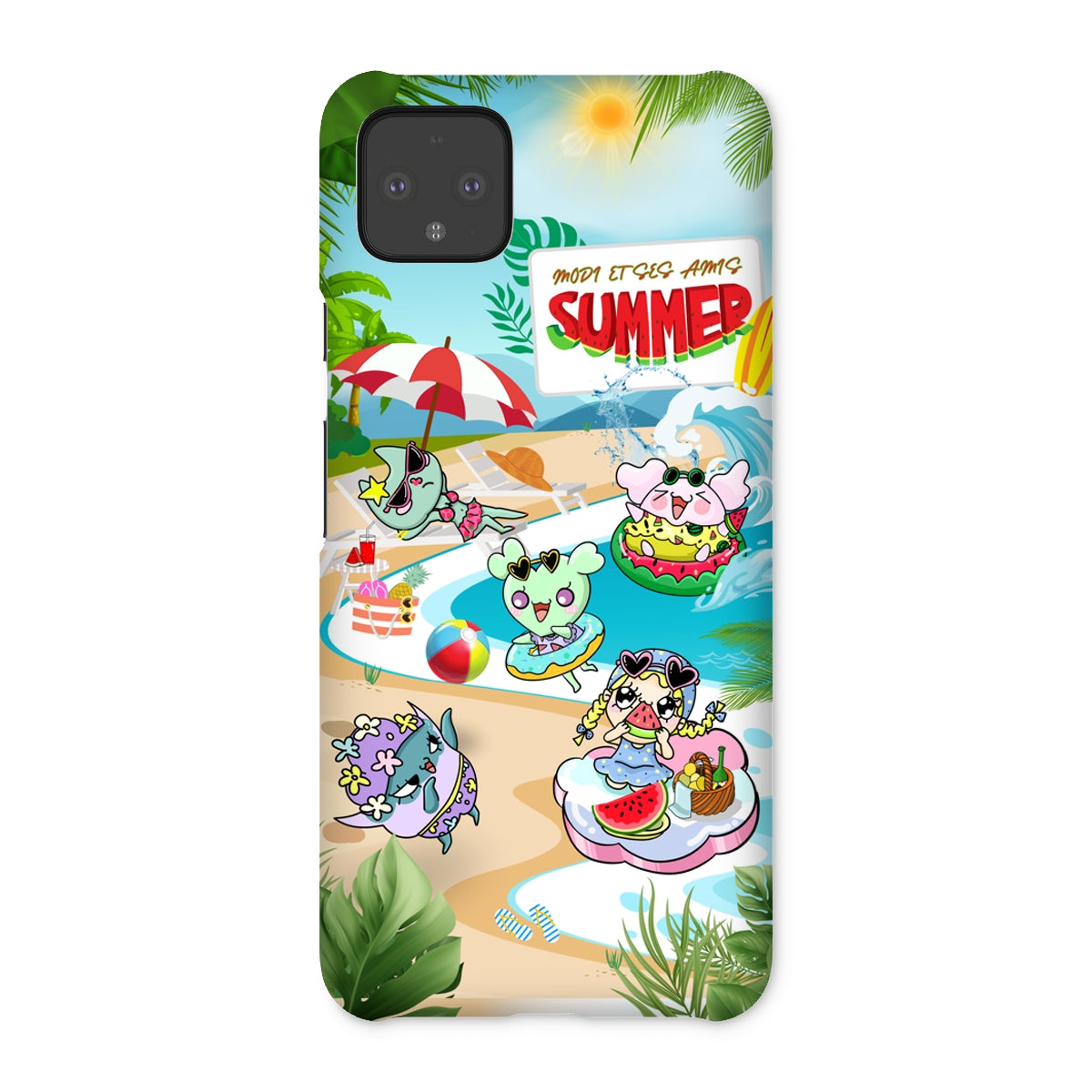 Watermelon vacance Modi et Ses Amis Snap Phone Case