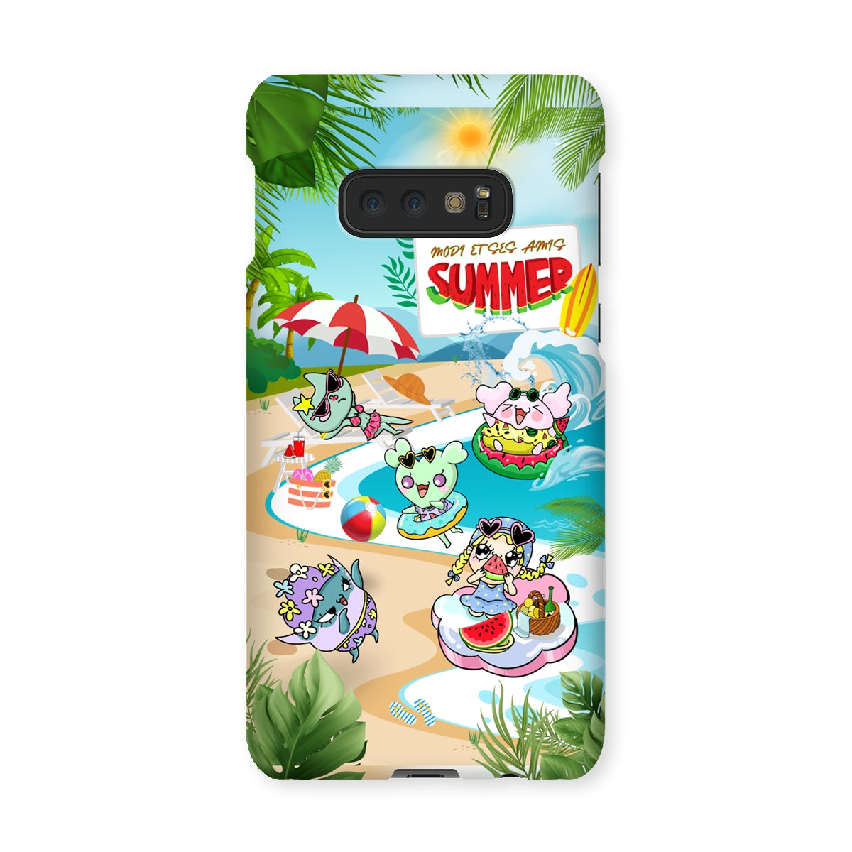 Watermelon vacance Modi et Ses Amis Snap Phone Case