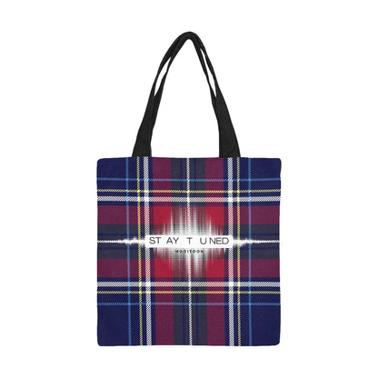 ModiToon Staytuned Check Ecobag [S] 모디툰 스테이튠드 체크 에코백