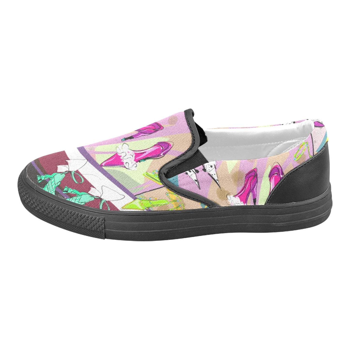 [Dopamine Addict] Slip-on Canvas Women's Shoes