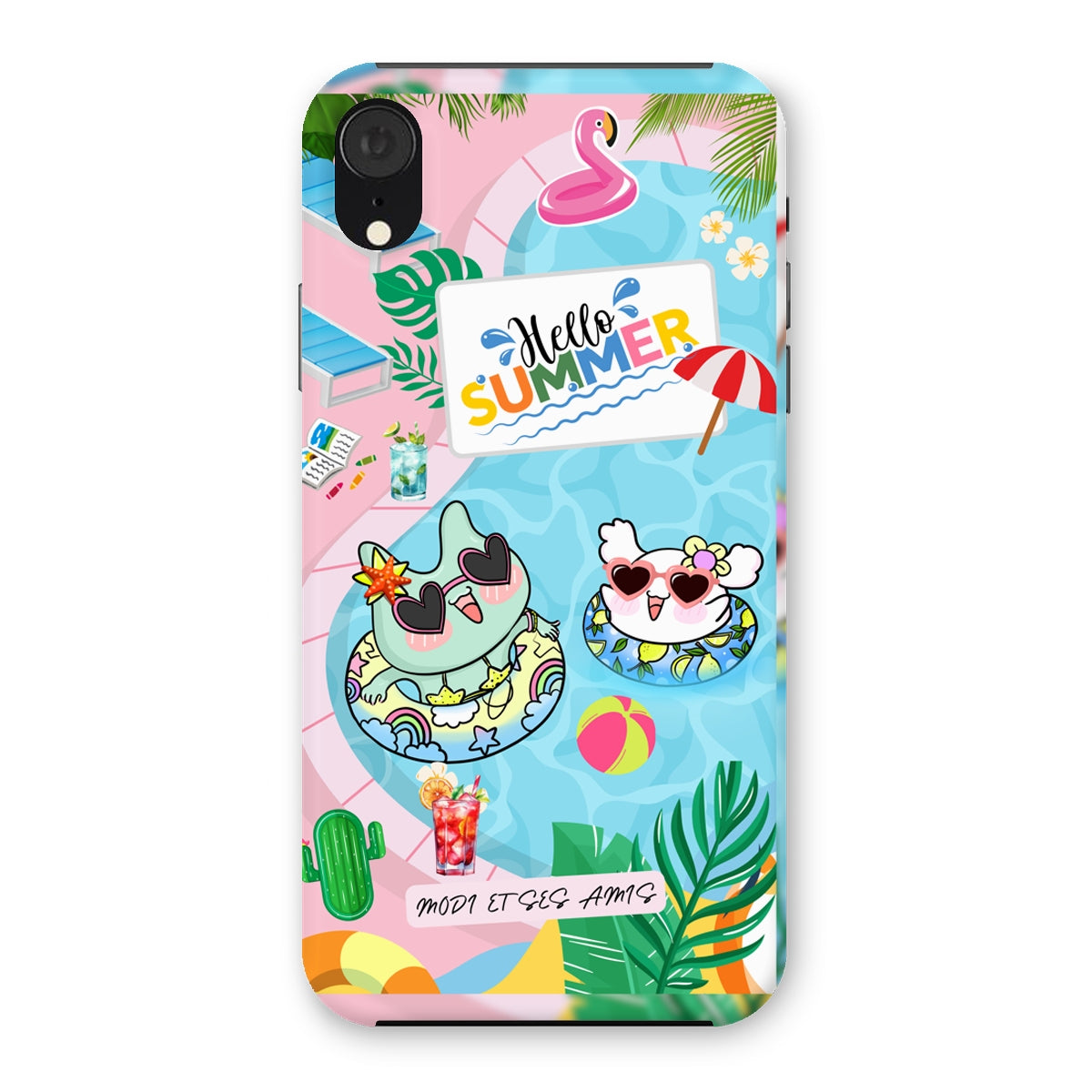 Pink Love Summer Modi et Ses Amis Snap Phone Case