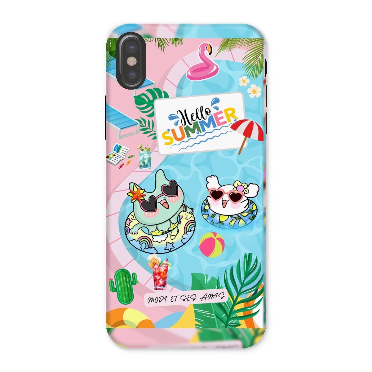 Pink Love Summer Modi et Ses Amis Tough Phone Case