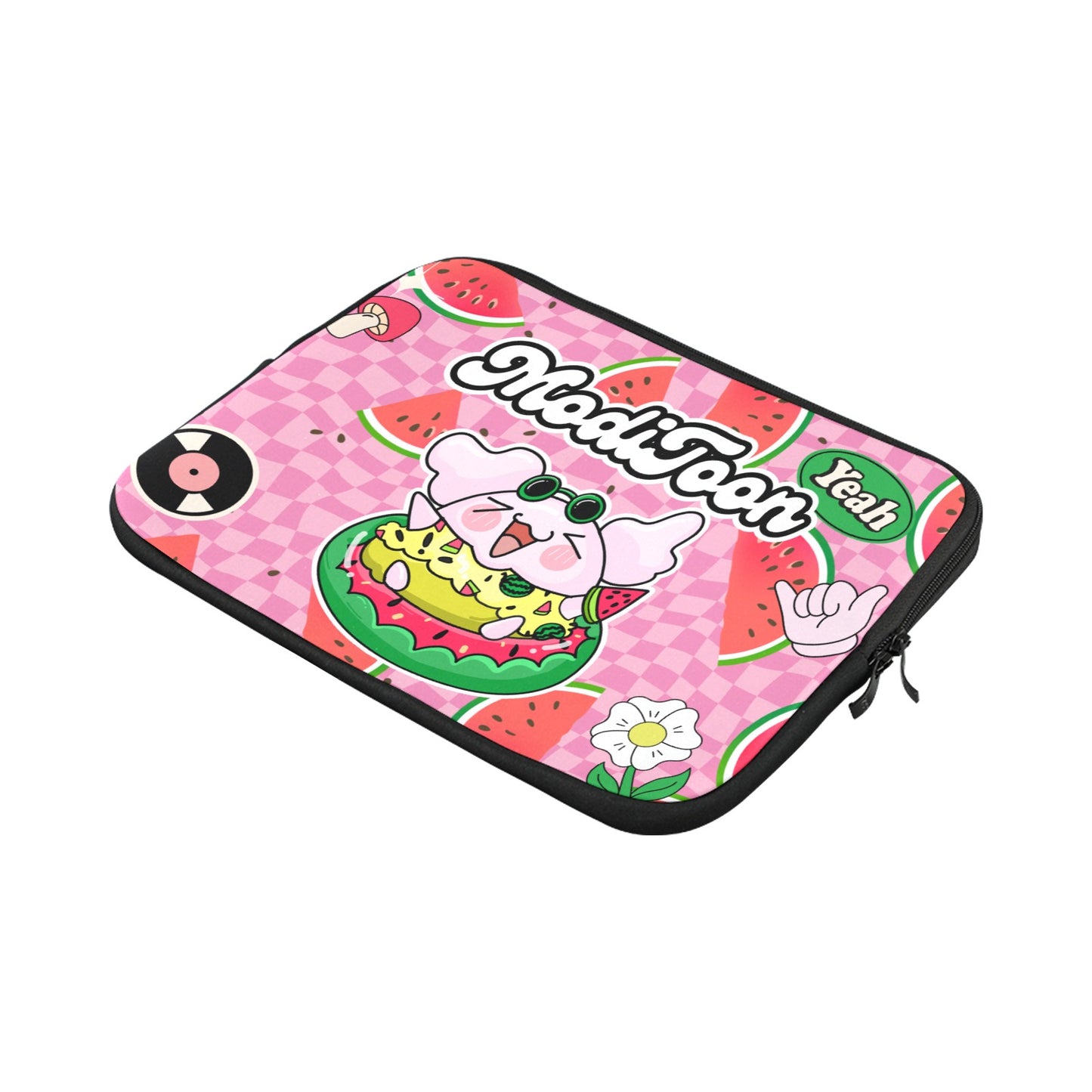 ModiToon Pink Love Sleeve for 11" 11.6" Laptop | 모디툰 핑크럽 11.6인치 노트북 가방