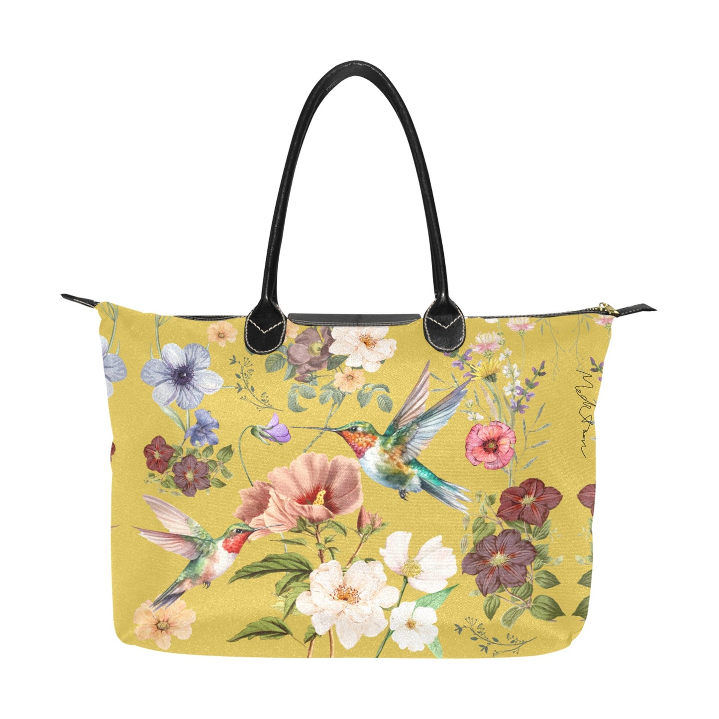 ModiToon Botanical Dream Tote Bag | 모디툰 보태닉 드림 토트 데일리백 [Yellow]