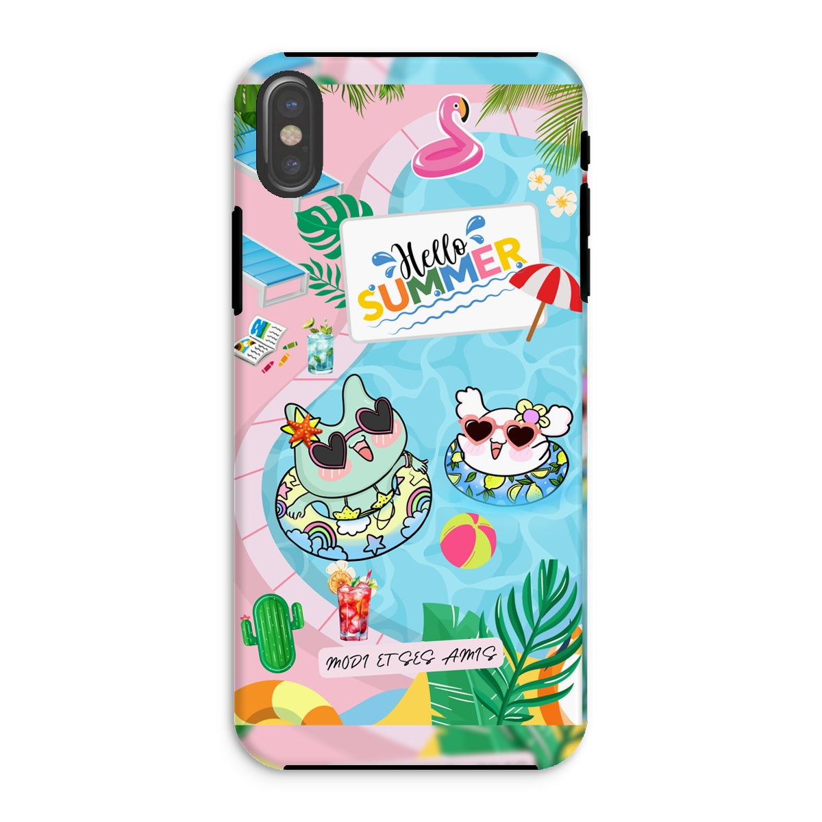 Pink Love Summer Modi et Ses Amis Tough Phone Case