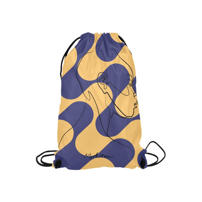 ModiToon Thinker Drawstring Bags  S  | 모디툰 생각하는 사람 드로우스트링 백