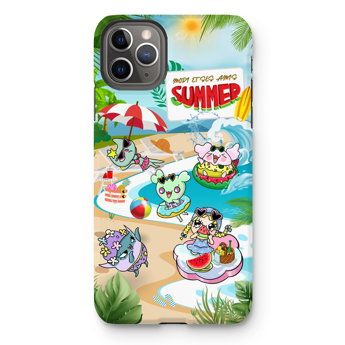 Watermelon vacance Modi et Ses Amis Tough Phone Case