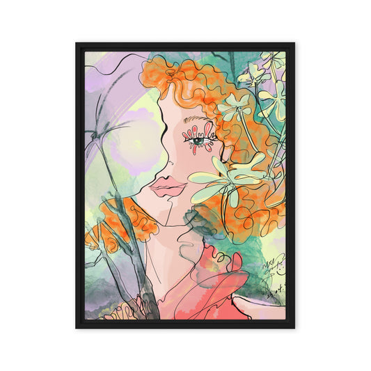 [Limited Worldwide] NIXI Creator Spring Mood Framed canvas [NIXI Creator Special Art Collection]