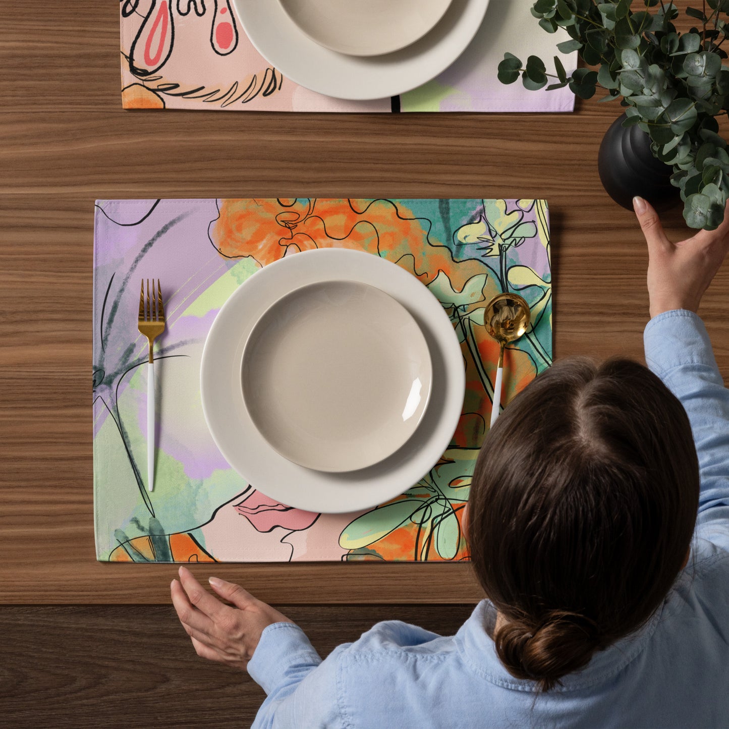 NIXI Creator Spring Mood Placemat Set [NIXI Creator Special Art Collection]