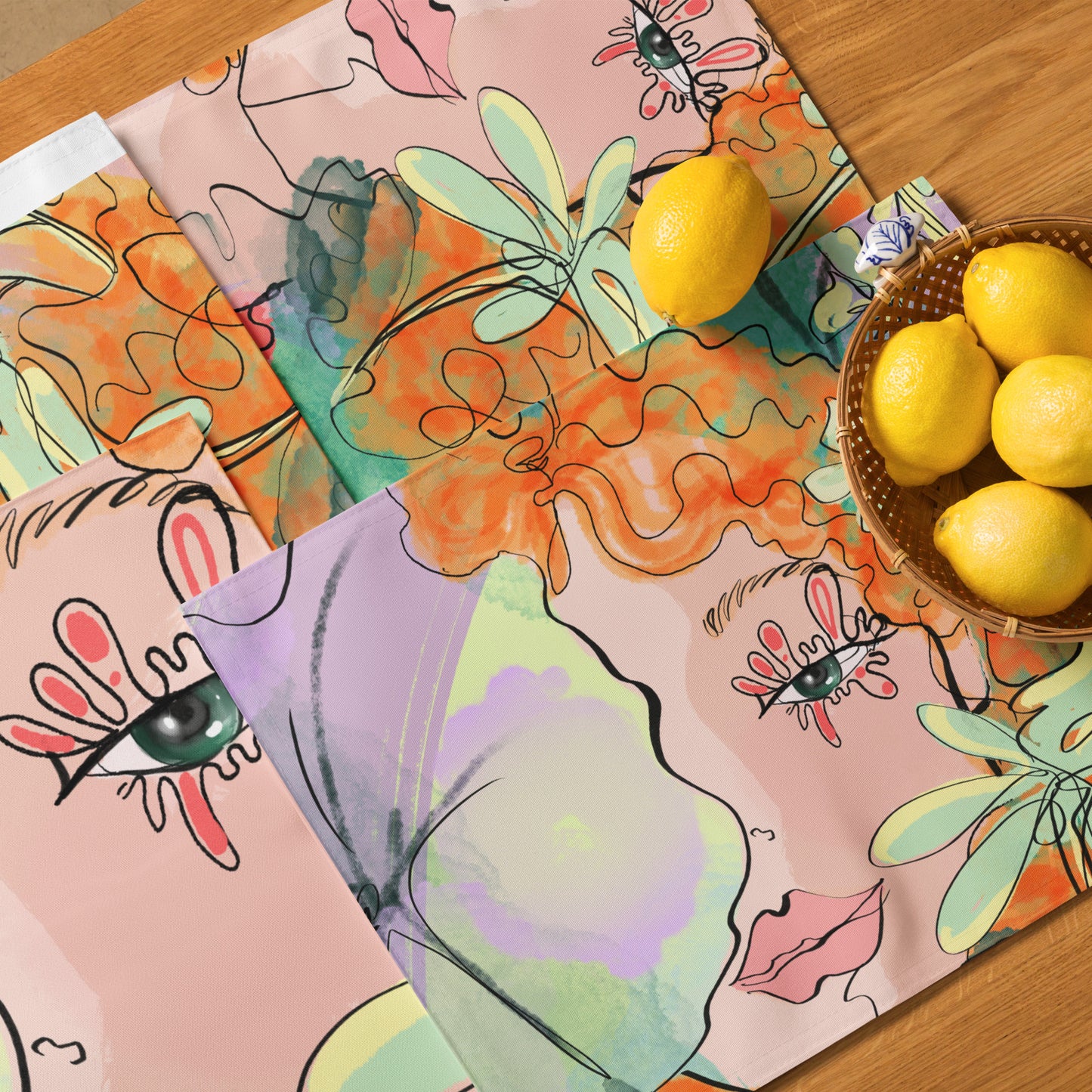 NIXI Creator Spring Mood Placemat Set [NIXI Creator Special Art Collection]