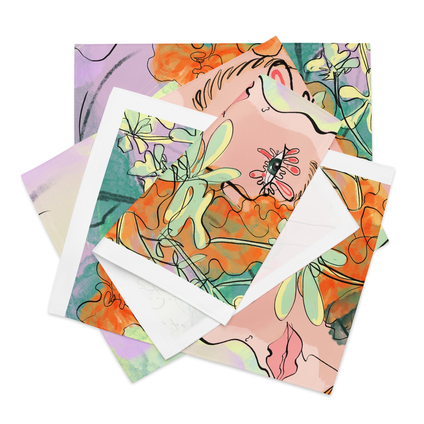 NIXI Creator Spring Mood Placemat Set [NIXI Creator Special Art Collection]