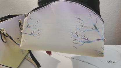 ModiToon Premium BloomYourDay Tote bag + Pouch Set | 모디툰 프리미엄 피우리 토트백 + 파우치 세트